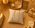 Cercei Moon Gold – Placati cu Aur 18K | Prindere Clips