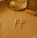 Set Monaco Cuban Gold – Cercei & Inel Placate cu Aur 18K